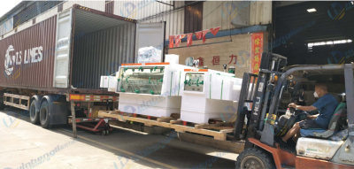 印度客户定制金属蚀刻机装柜出货！